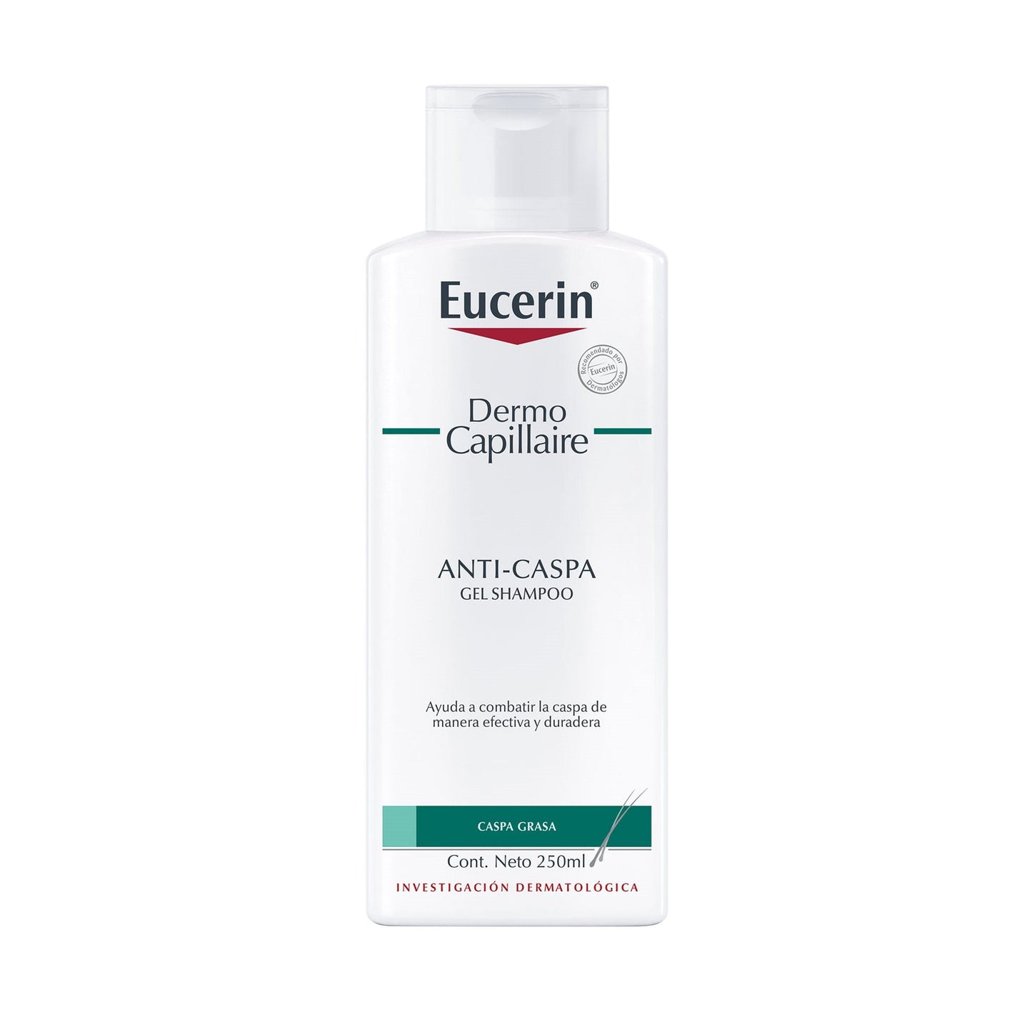 Eucerin Anti-Caspa Grasa Sh Gel x 250 ml (Shampoo)