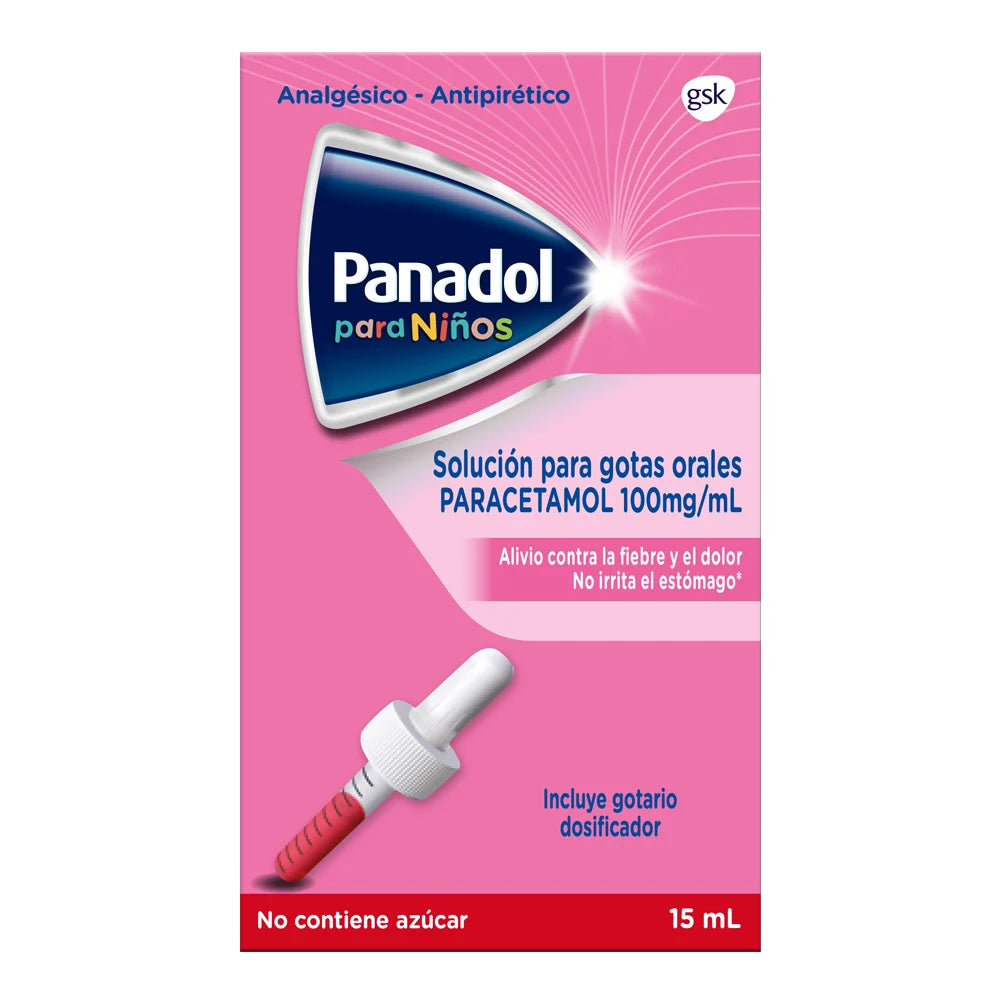 Panadol Ped Comprimidos 80 mg x 20 (Paracetamol)
