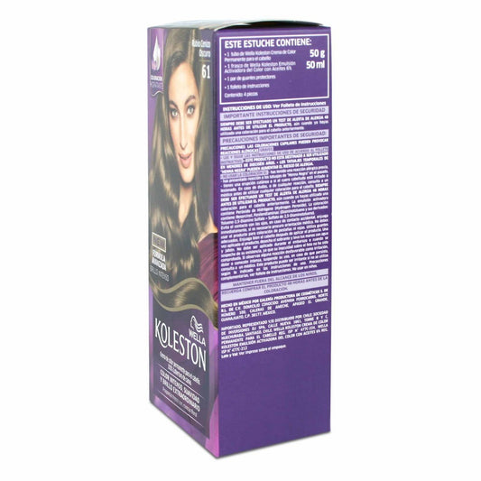 Koleston Tinte Mini Kit 6/1 Rubio Cenizo Oscuro (Coloracion)