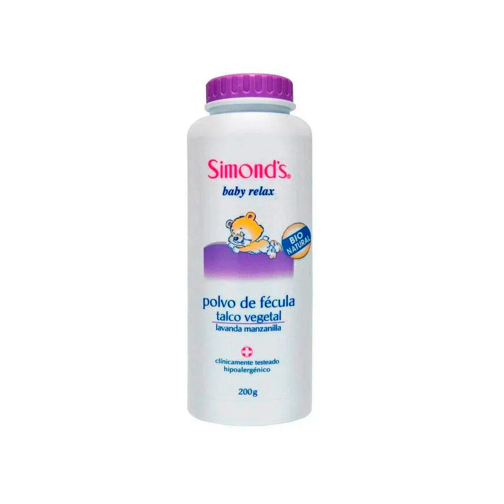 Simonds Lavanda/Manzanilla Talco x 200 Gr (Talcos Y Pomadas)