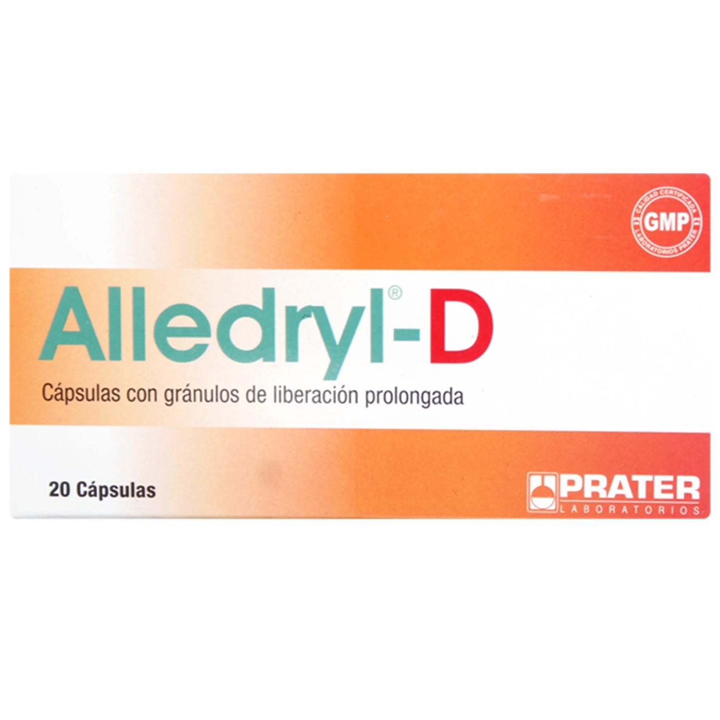 Alledryl-D Cápsulas x 20 (Loratadina/Pseudofredina)