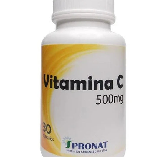 Vitamina C Cápsulas 500 mg x 30 Pranalab