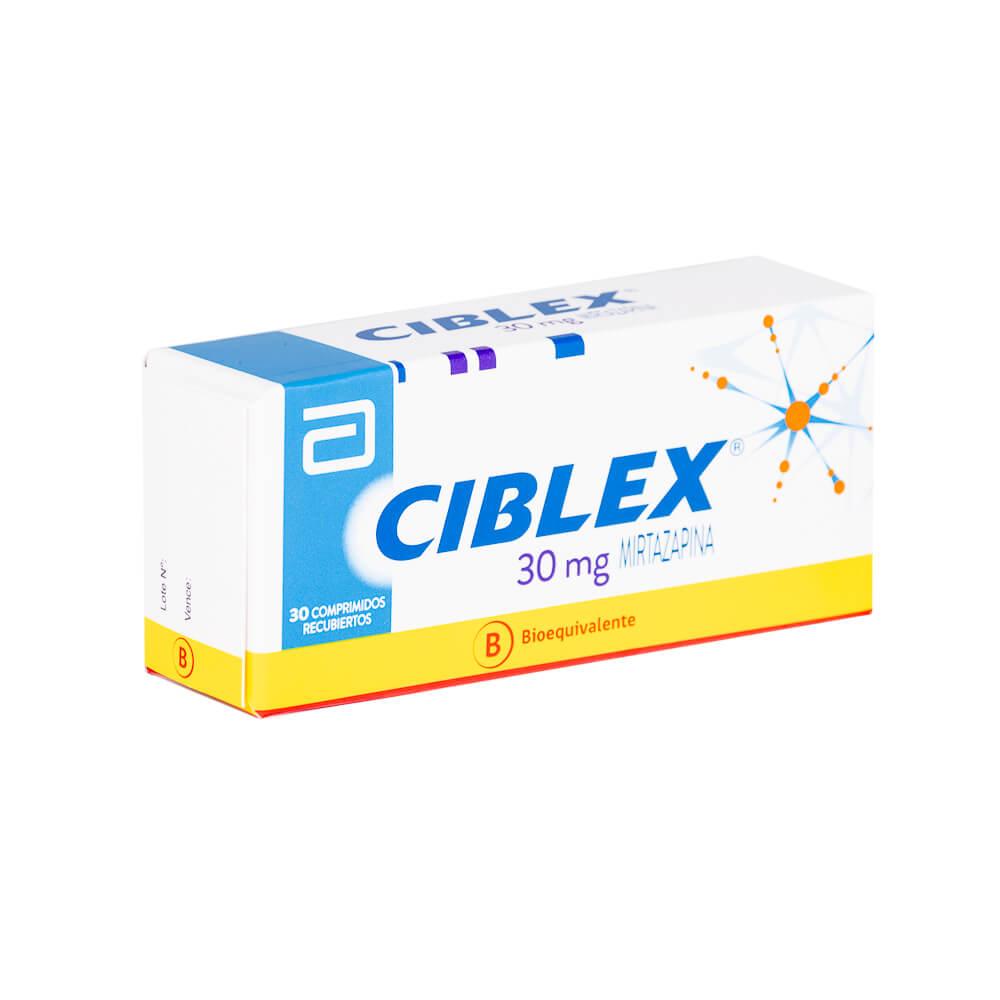 Ciblex Comprimidos 30 mg x 30 (Mirtazapina)