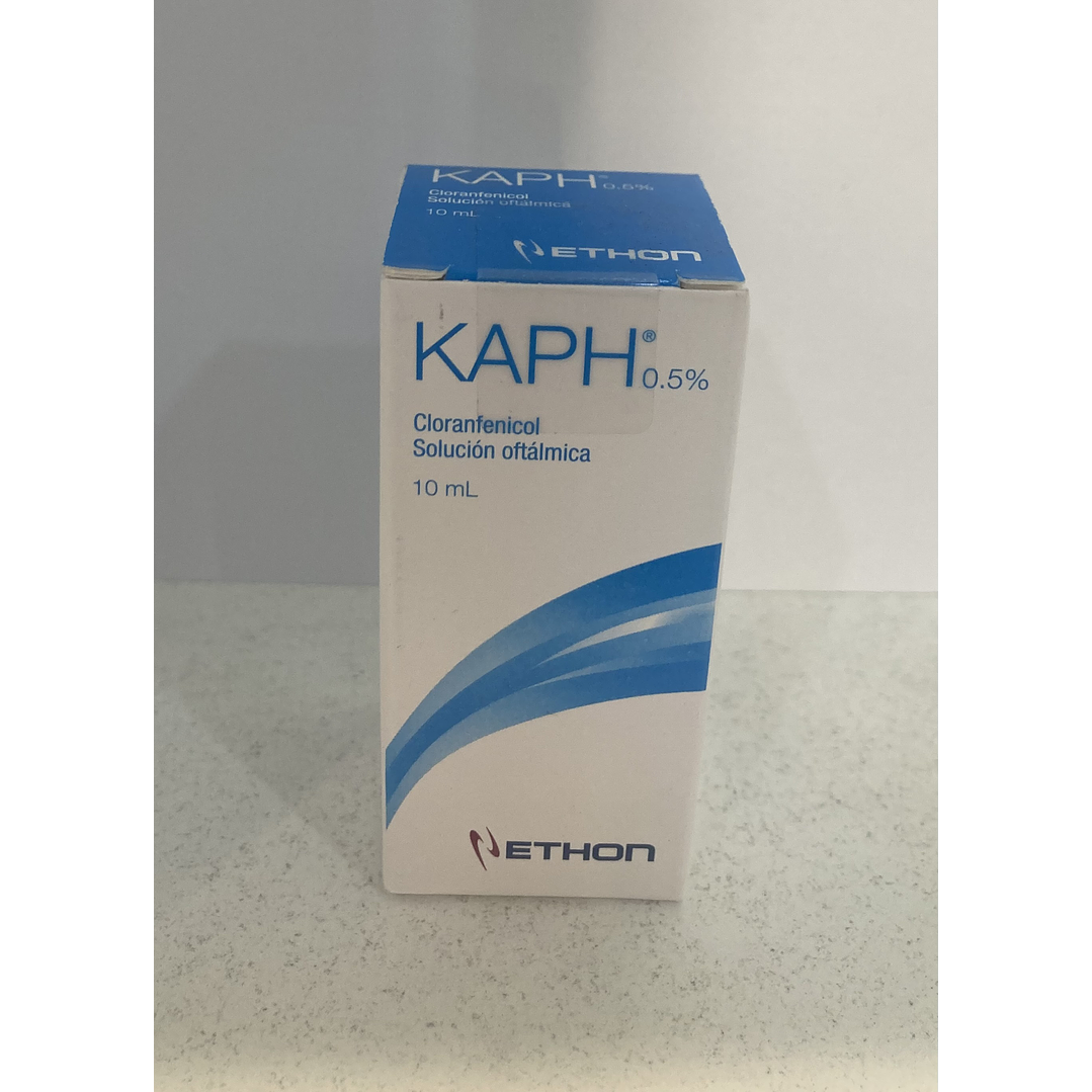 Kaph Solución Oftálmica 0.5% x 10ml (Cloranfenicol)