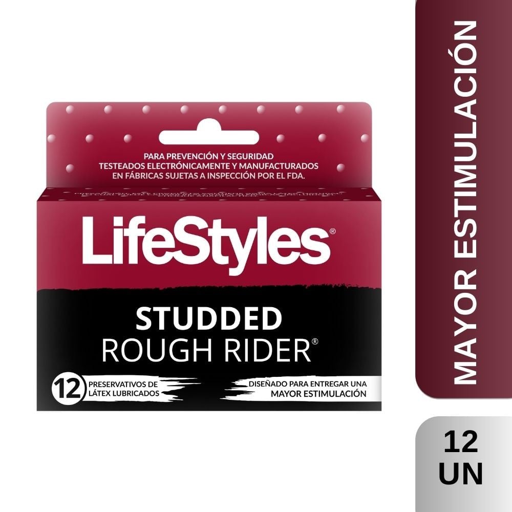 Preserv Lifestyles Studded x 12 (Preservativo)
