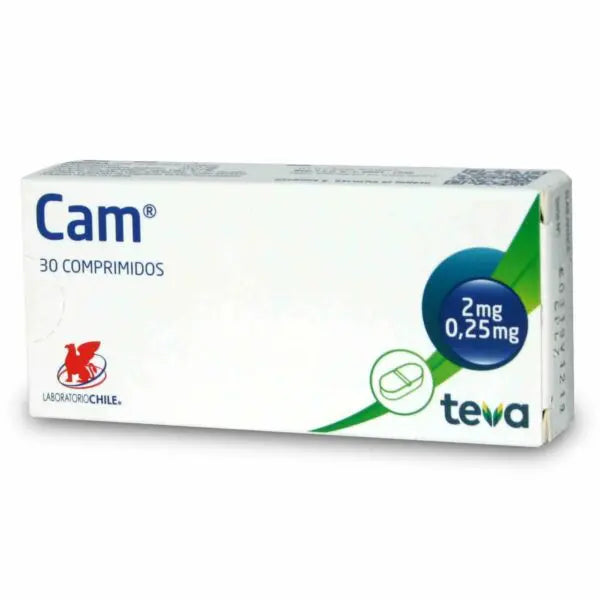 Cam Comprimidos x 30 (Betametasona/Dexclorfeniramina)