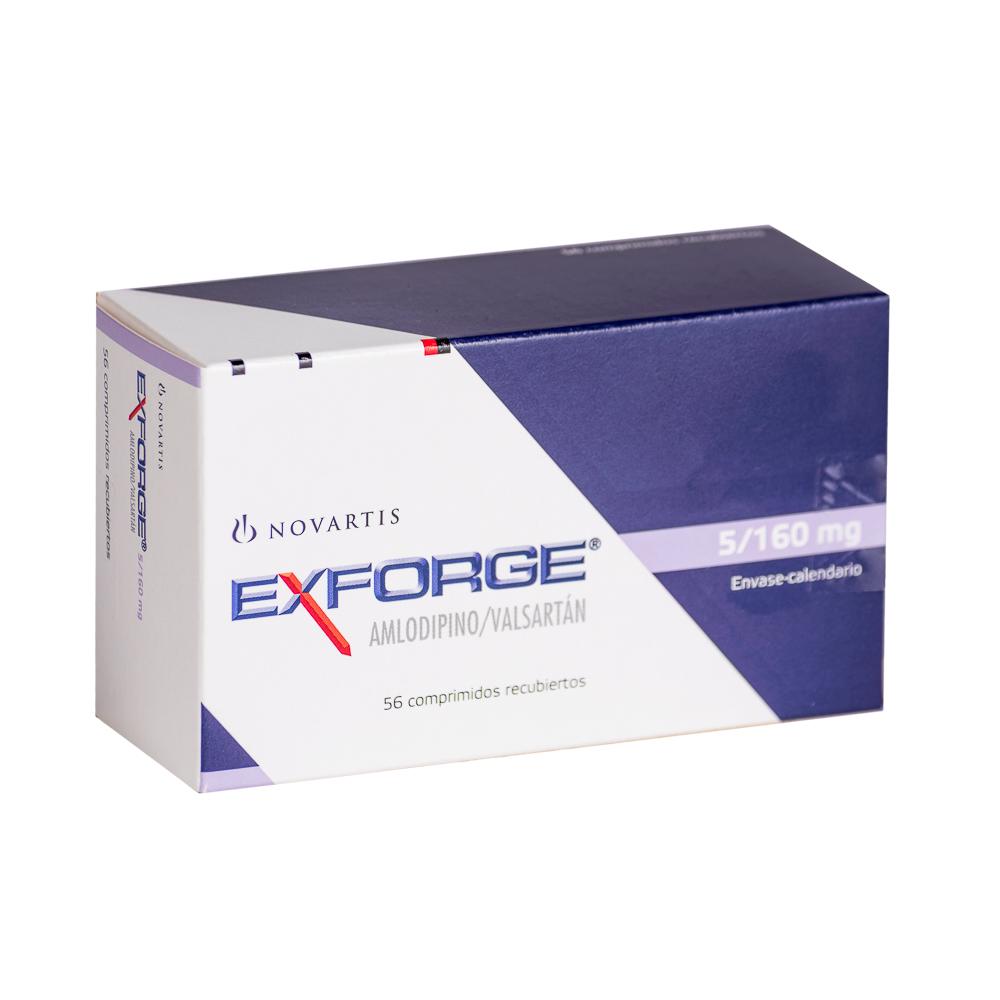 Exforge Comprimidos 5/160 mg x 56 (Valsartan/Amlodipino)