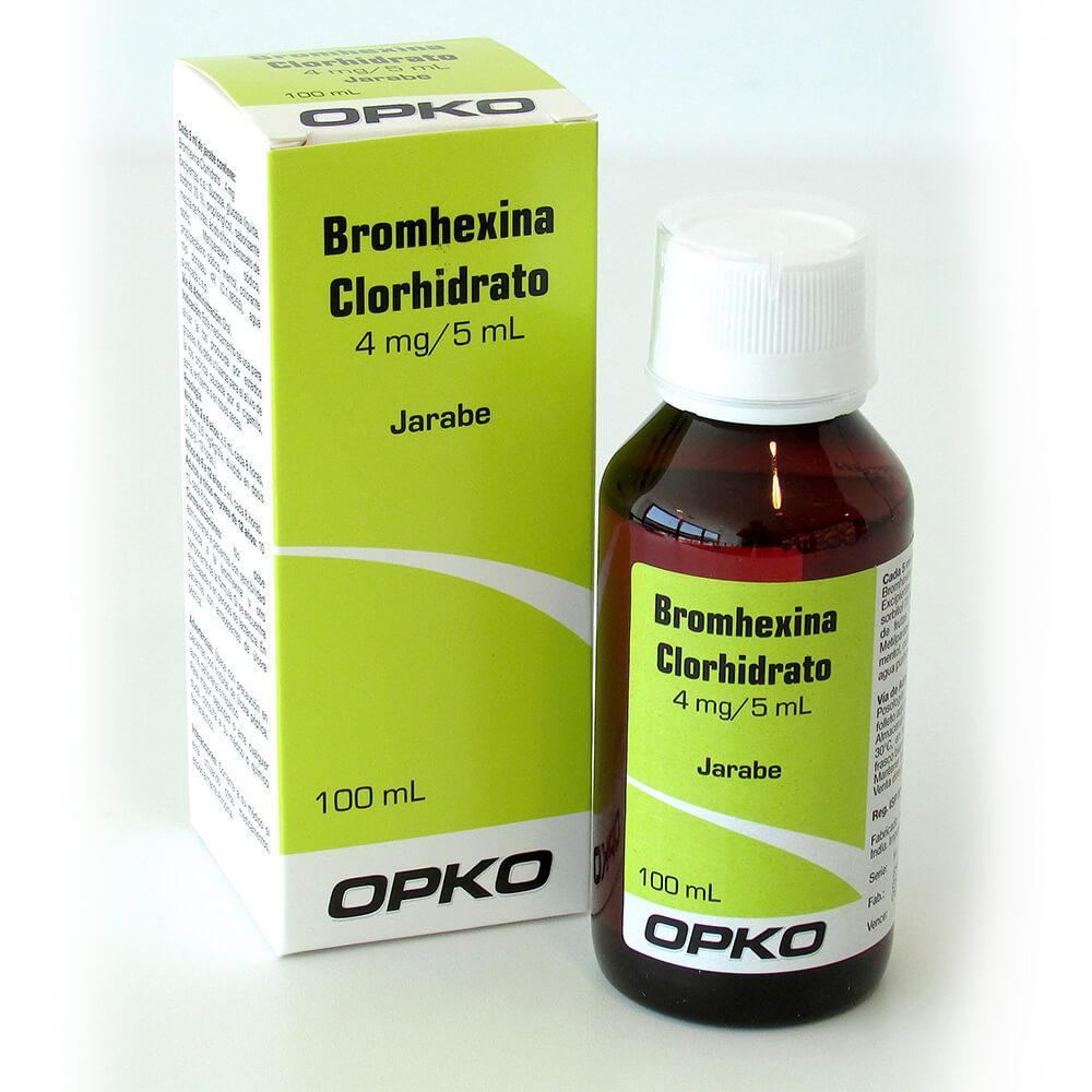 Bromhexina Jarabe 4 mg x 100 ml Opko