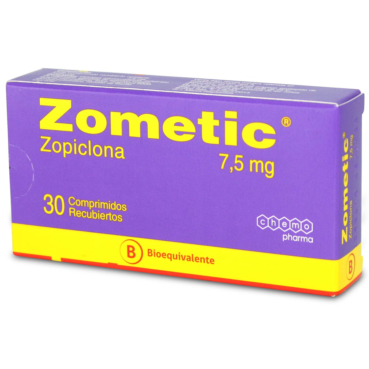 Zometic Comprimidos 7,5 mg x 30 (Zopiclona)