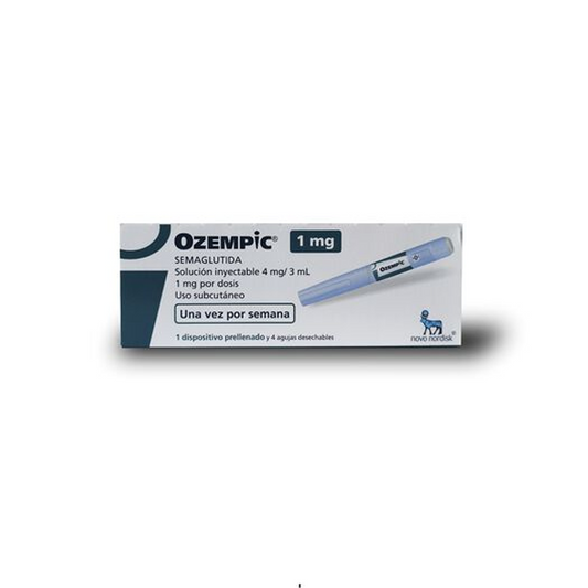 Ozempic 4 mg/3 ml (1 mg) x 4 Agujas 1 Dispositivo (Semaglutida)