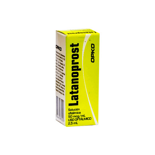 Latanoprost Solución Oftálmica 0,005% x 2,5 ml Opko
