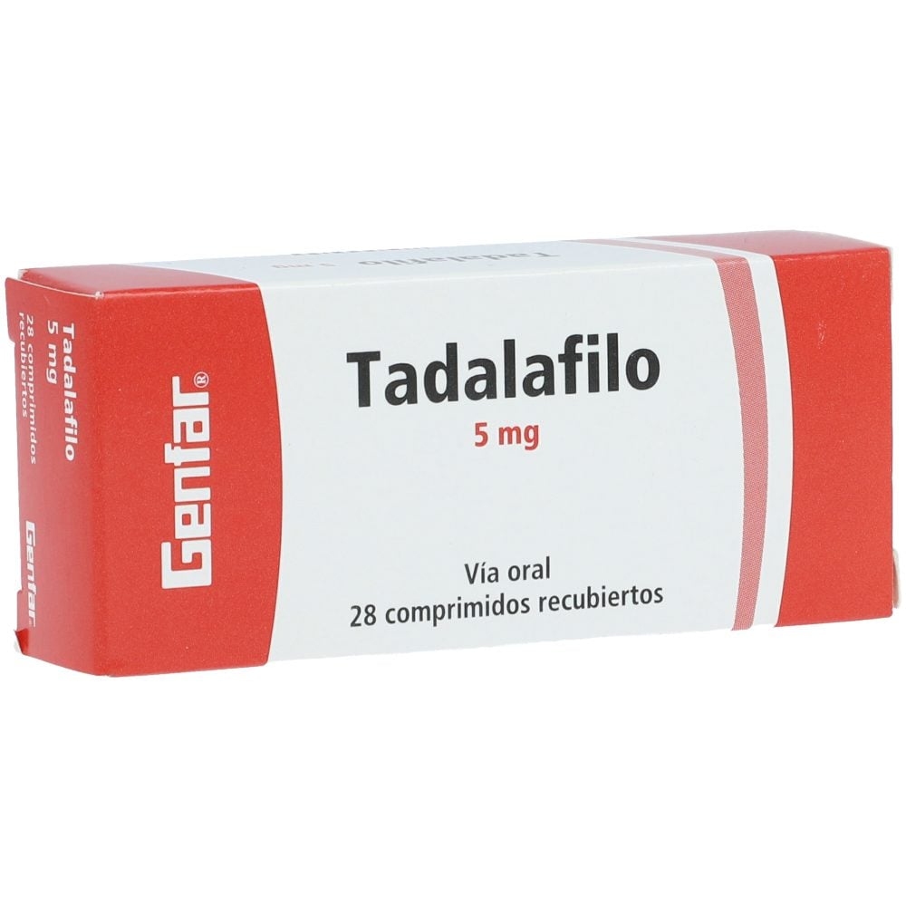 Tadalafilo Comprimidos 5 mg x 30
