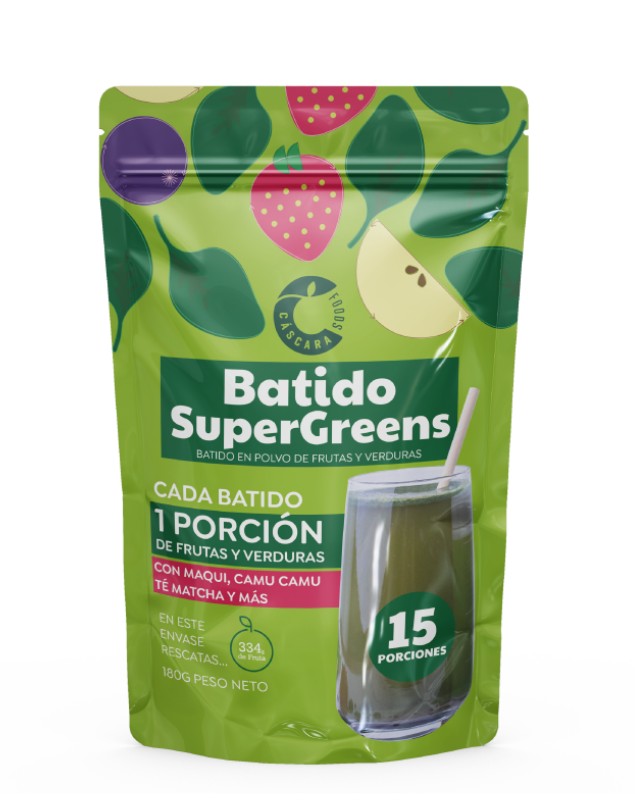 Batido Supergreens Maqui Camu Te Matcha Polvo x 180G