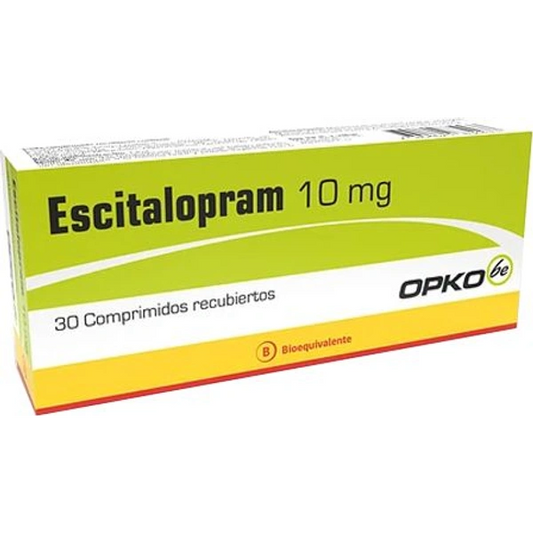 Escitalopram Comprimidos 10 mg x 30 Opko