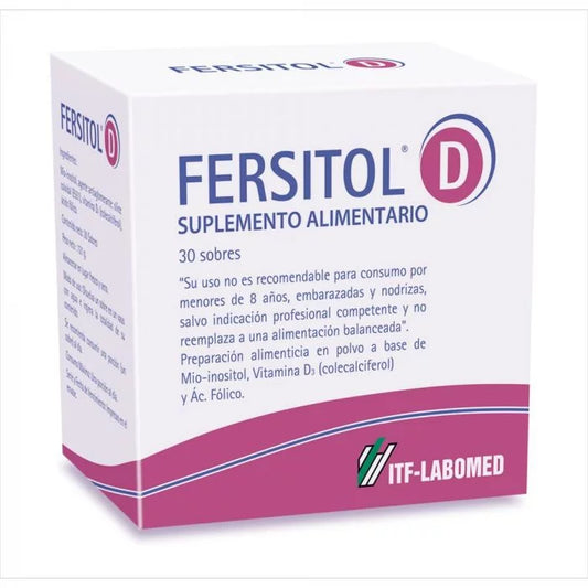 Fersitol D Sobres x 30 (Acido Folico / Vitamina D)