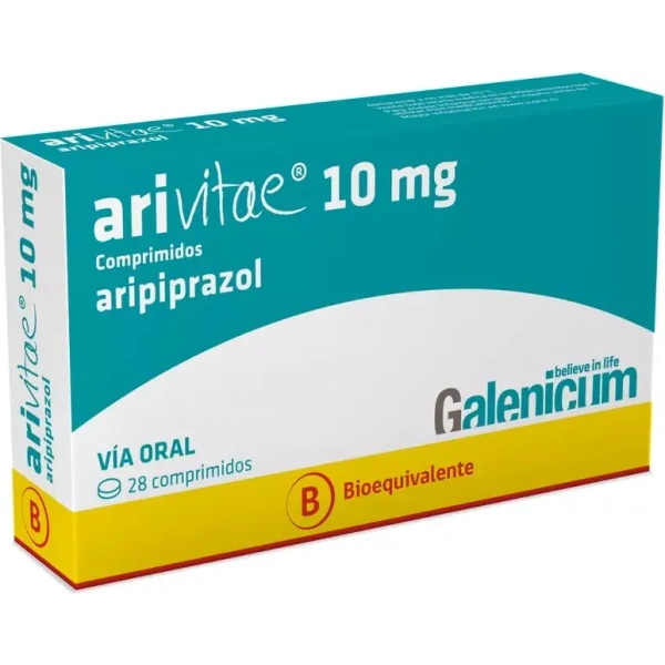 Arivitae Comprimidos 10 mg x 28 (Aripiprazol)