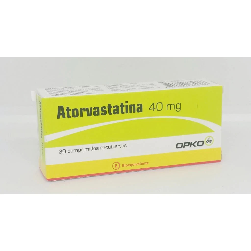 Atorvastatina Comprimidos 40 mg x 30 Opko