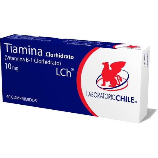 Tiamina Comprimidos 10 mg x 40 Chile