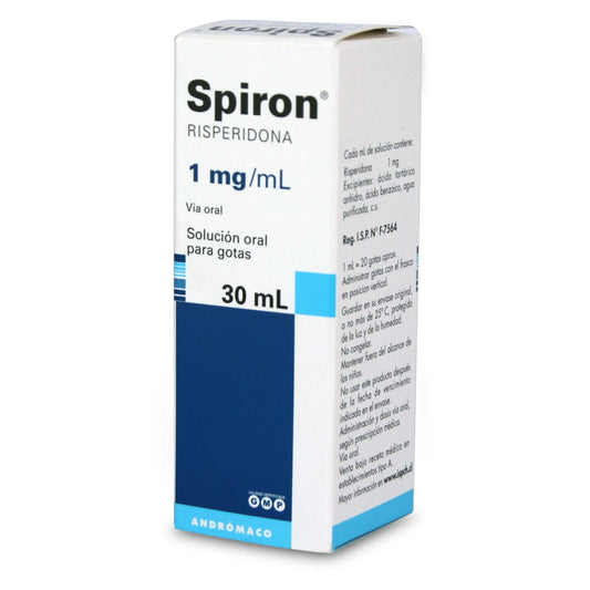 Spiron Gotas 1mg/ml x 30 ml (Risperidona)