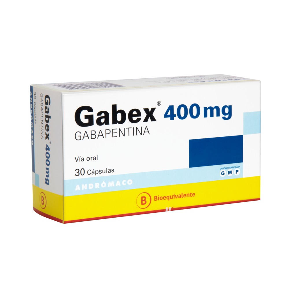 Gabata Cápsulas 400 mg x 30 (Gabapentina)