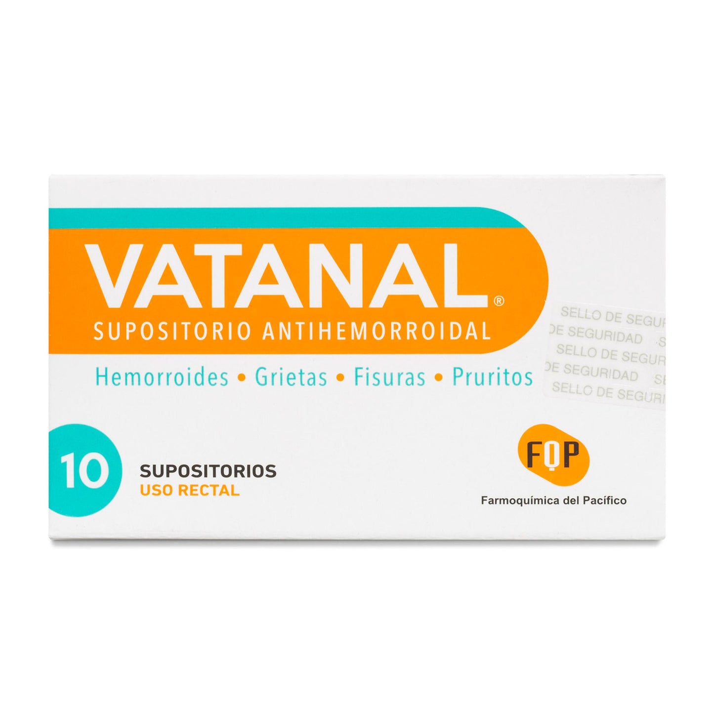 Vatanal Supositorios x 10 (Bacalao/Clorocarvacrol)