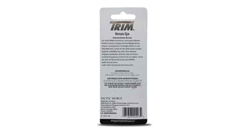 Trim Lima Profes Color x 2 Unidades