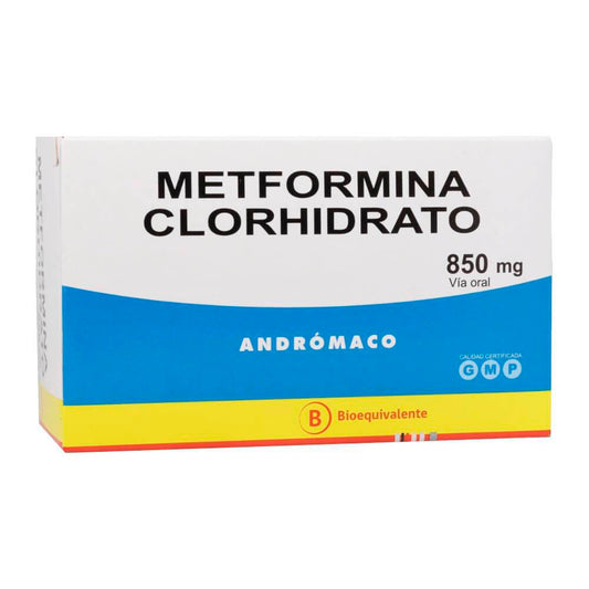 Metformina Comprimidos 850 mg x 60 And