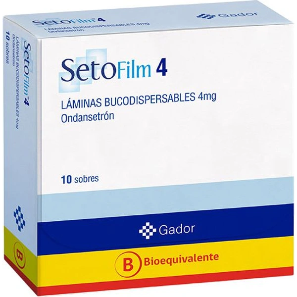 Setofilm Sobres 4 mg x 10 (Ondansetron)