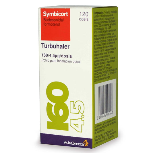 Symbicort Tu 160/4,5mcg x 120 Dss (Budesonida/Formoterol)