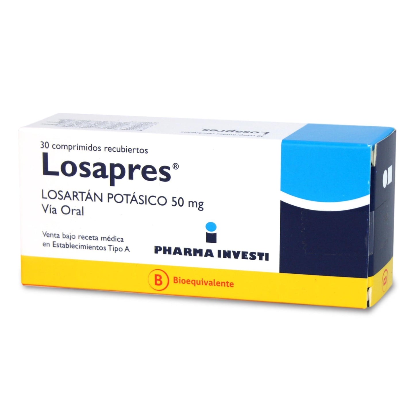 Losapres Comprimidos 50 mg x 30 (Losartan)