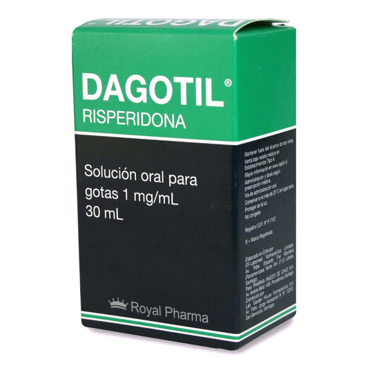 Dagotil Gotas 1 mg/ml x 30 ml (Risperidona)