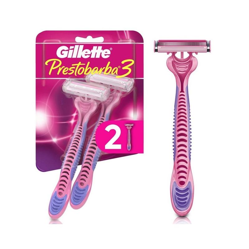 Gillette Prestobarba3 Bolsa x 2 Unidades x 10 Unidades