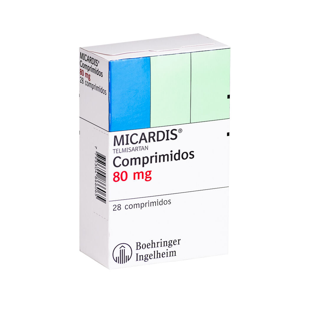 Micardis Comprimidos 80 mg x 28 (Telmisartan)