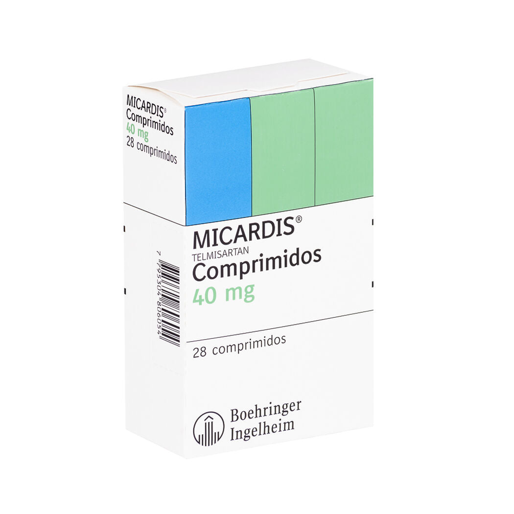 Micardis Comprimidos 40 mg x 28 (Telmisartan)