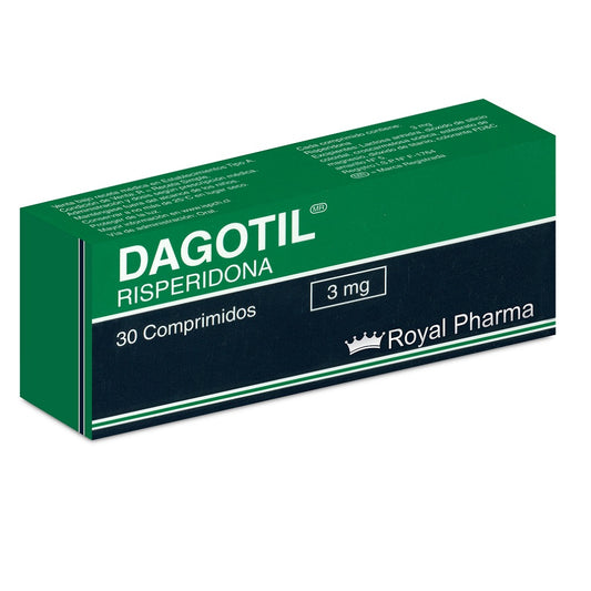 Dagotil Comprimidos 3 mg x 30 (Risperidona)