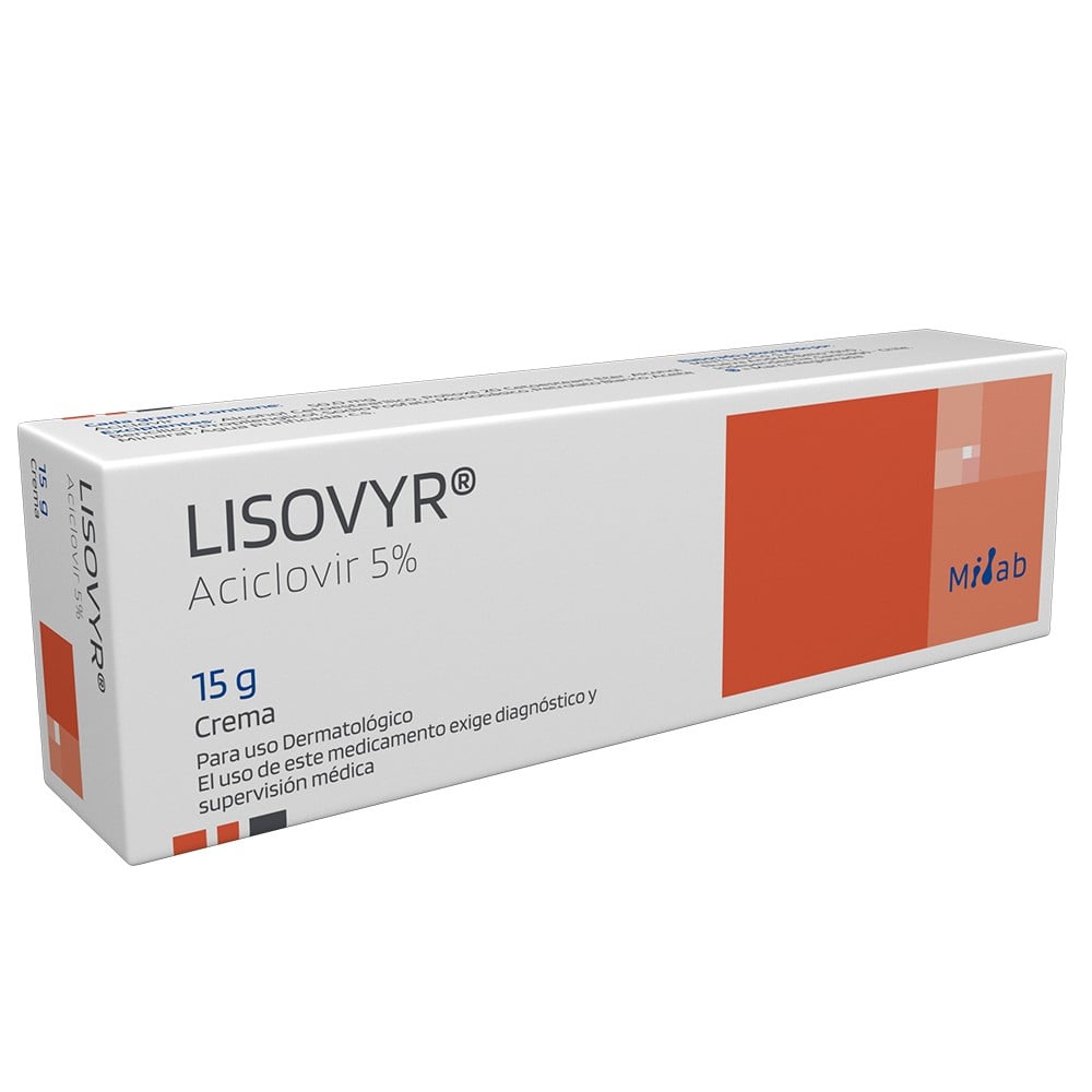 Lisovyr Crema 5% x 15 Gr (Aciclovir)