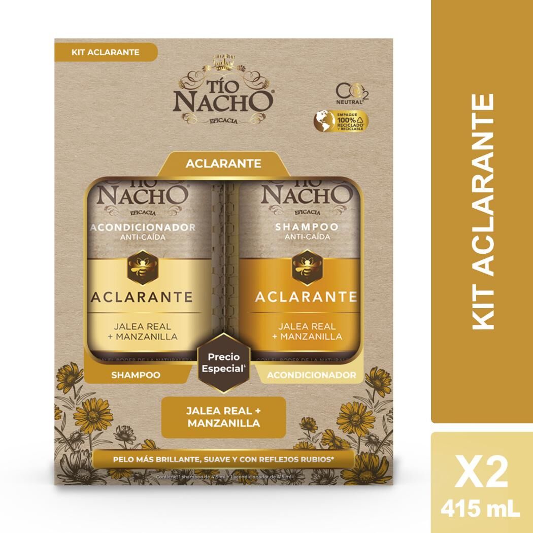 Tio Nacho Keratina Vegetal Acondicionador x 415 ml