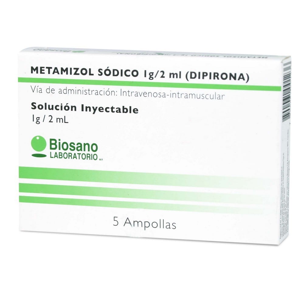 Metamizol Amp 1G/2ml x 5 Biosano