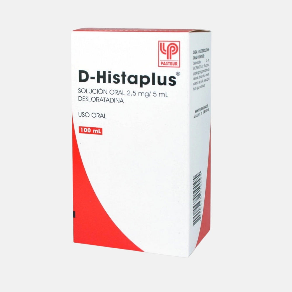 D-Histaplus Jarabe x 100 ml (Desloratadina)