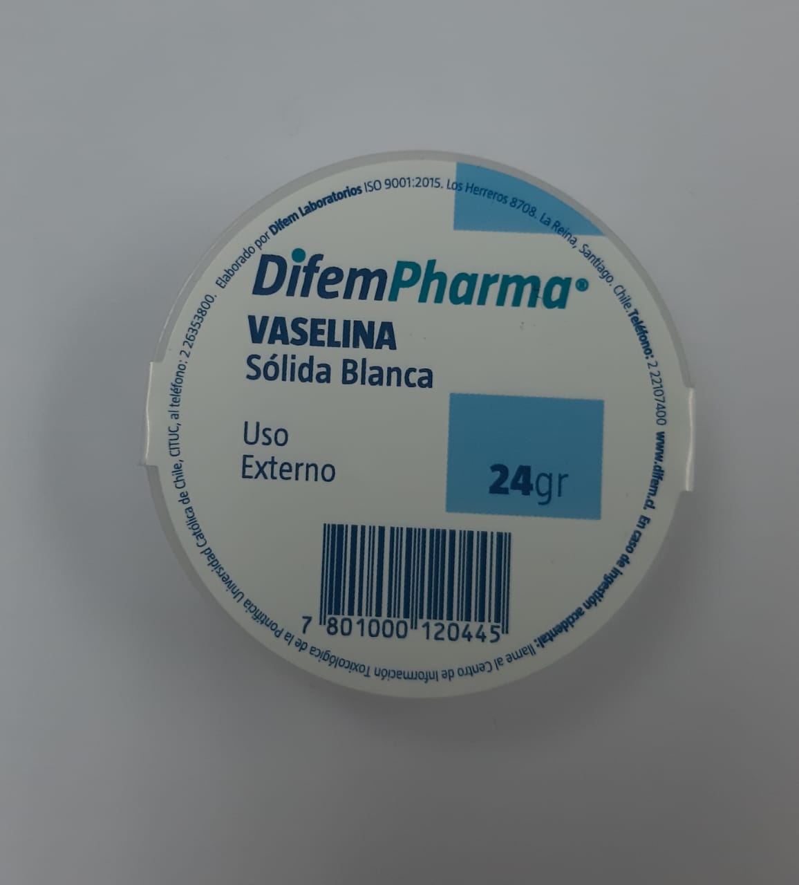 Vaselina Solida x 24 Gr Difem