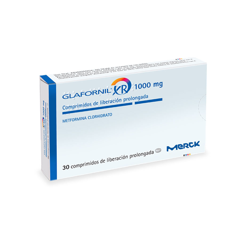 Glafornil Comprimidos 1000 mg x 30 (Metformina)