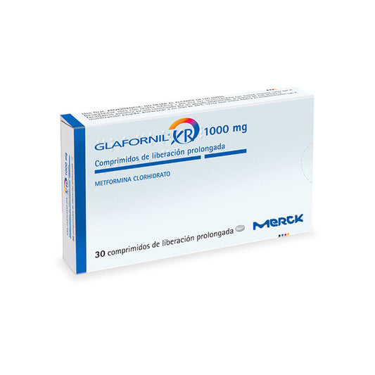 Glafornil Comprimidos 1000 mg x 30 (Metformina)