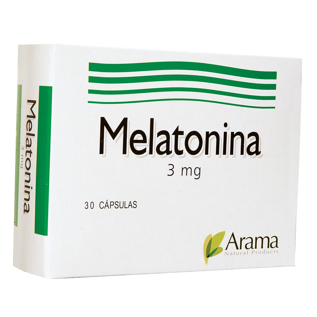 Melatonina Cápsulas 3 mg x 30 Arama