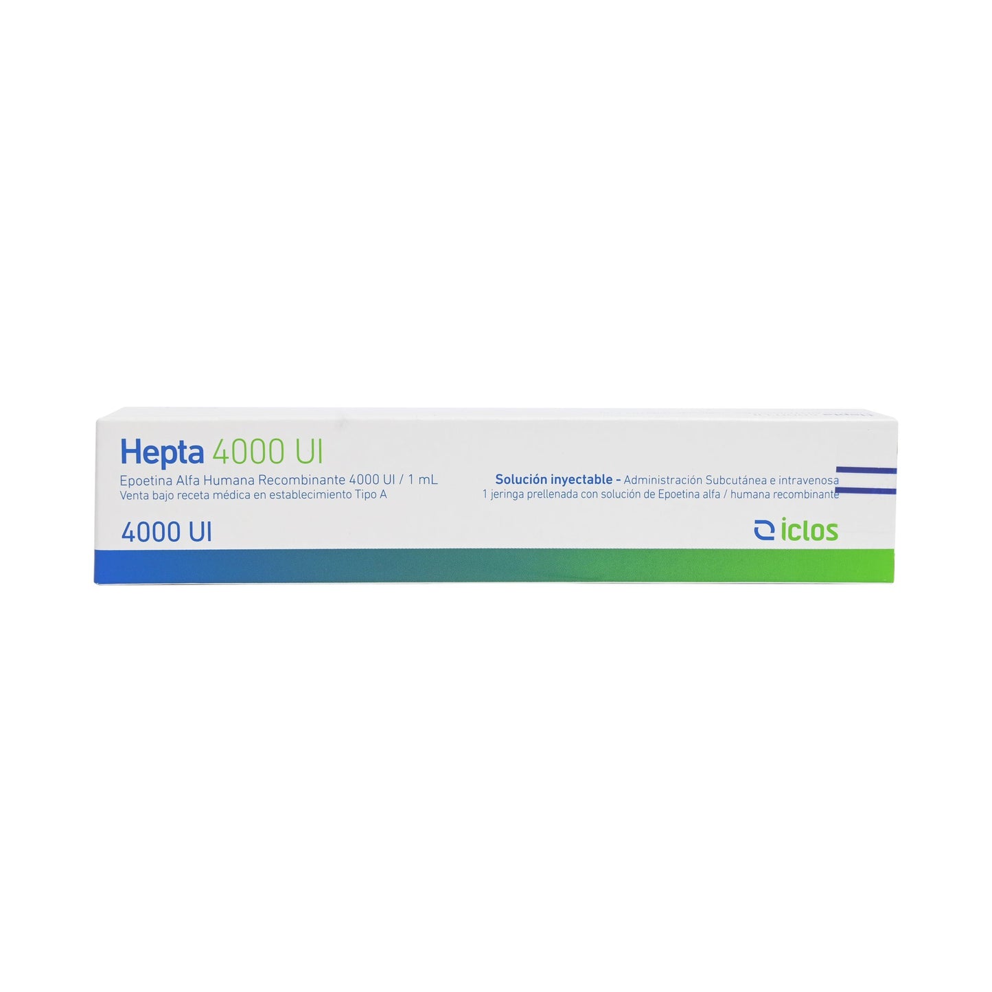 Hepta Jer 4000 Ui x 1 (Eritropoyetina)