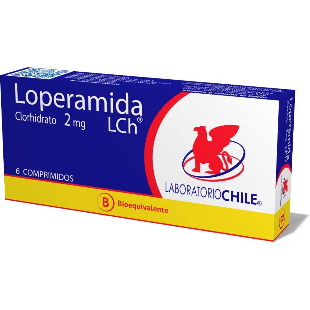 Loperamida Comprimidos 2 mg x 6 Chile