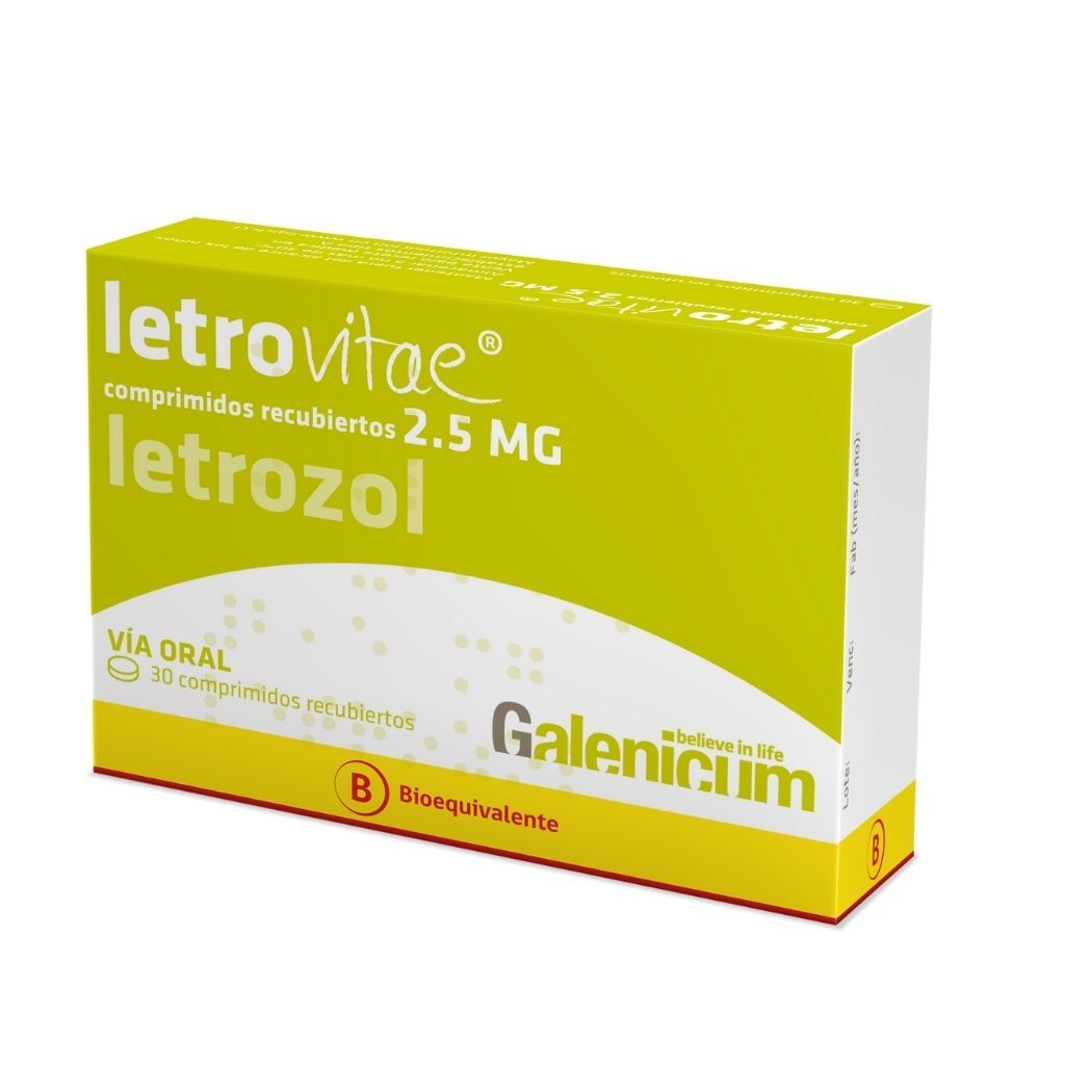 Letrovitae Comprimidos 2,5 mg x 30 (Letrozol)