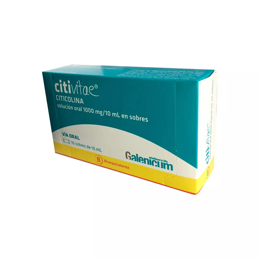 Citivitae Sobres 1000 mg x 10 (Citicolina)