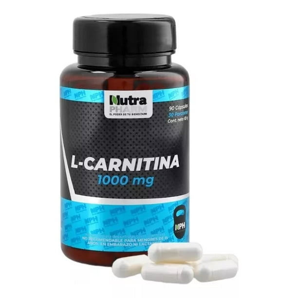 L-Carnitina Cápsulas 1000 mg x 90 Nph