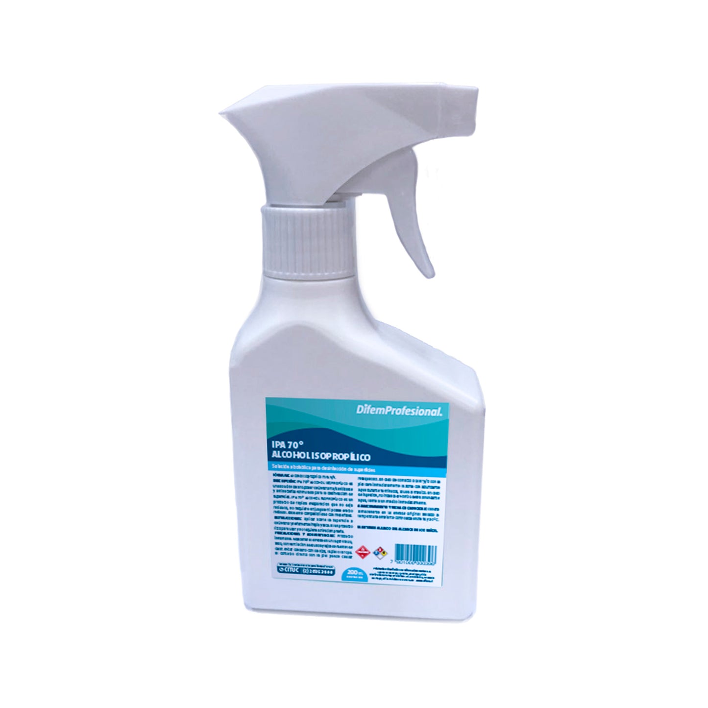 Alcohol 70% Isopropilico Spray x 290 Cc Difem