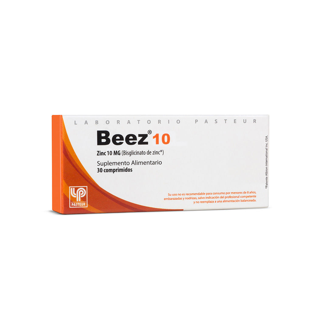 Beez Comprimidos 10 mg x 30 (Zinc)